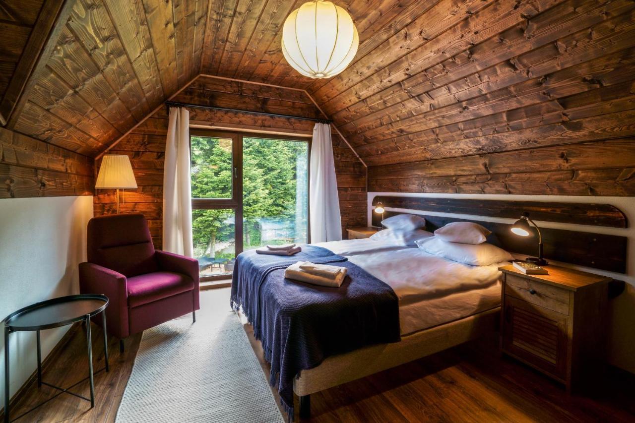 Novosiele Residence - Nad Gorska Rzeka - Lesne Spa Sauna Jacuzzi - Bieszczady Bystre  외부 사진
