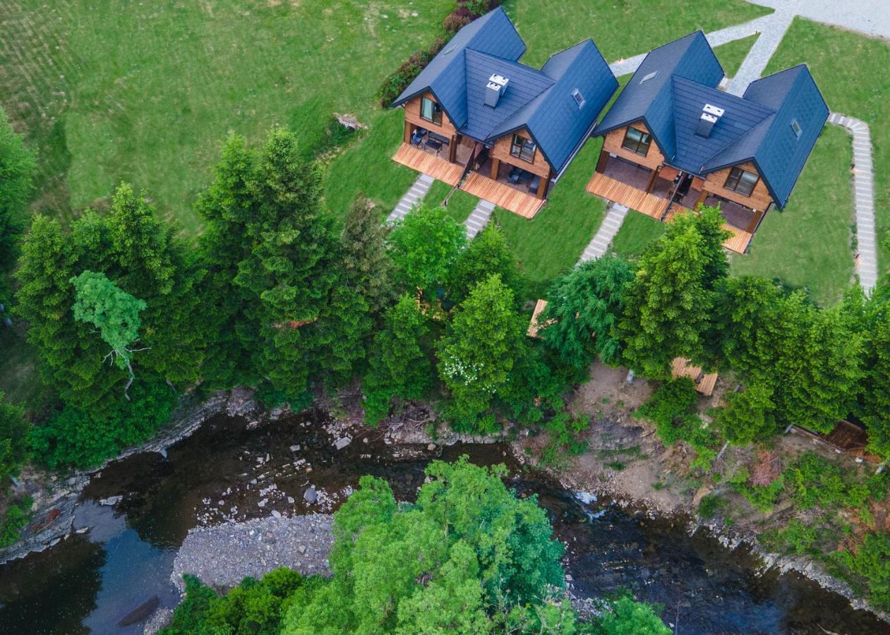 Novosiele Residence - Nad Gorska Rzeka - Lesne Spa Sauna Jacuzzi - Bieszczady Bystre  외부 사진