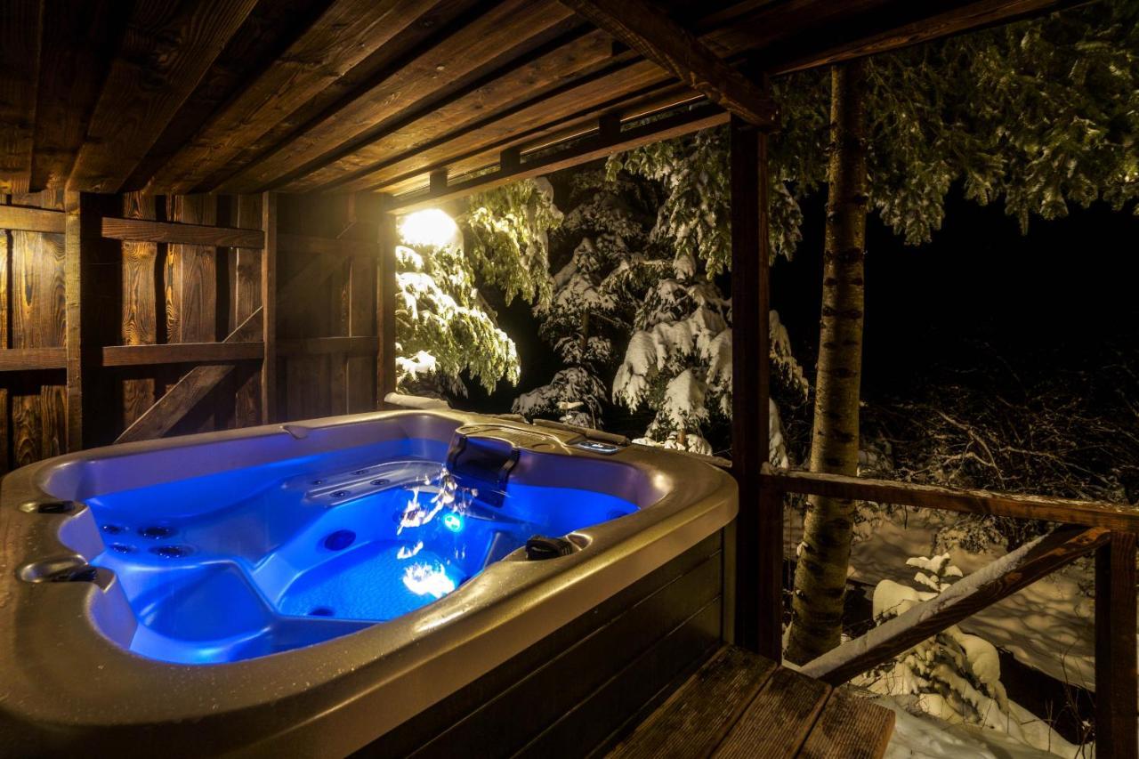 Novosiele Residence - Nad Gorska Rzeka - Lesne Spa Sauna Jacuzzi - Bieszczady Bystre  외부 사진